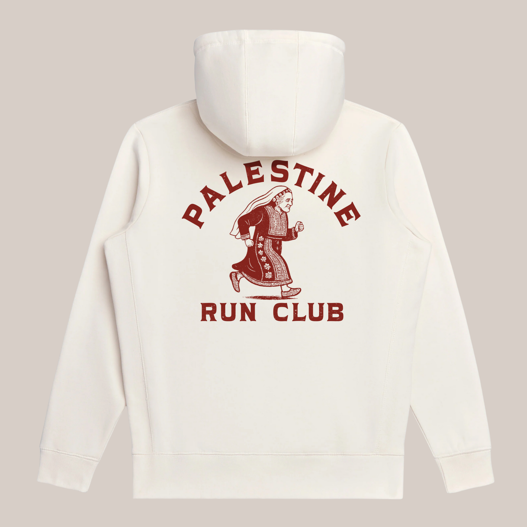 Palestine Run Club Organic Cotton Hoodie