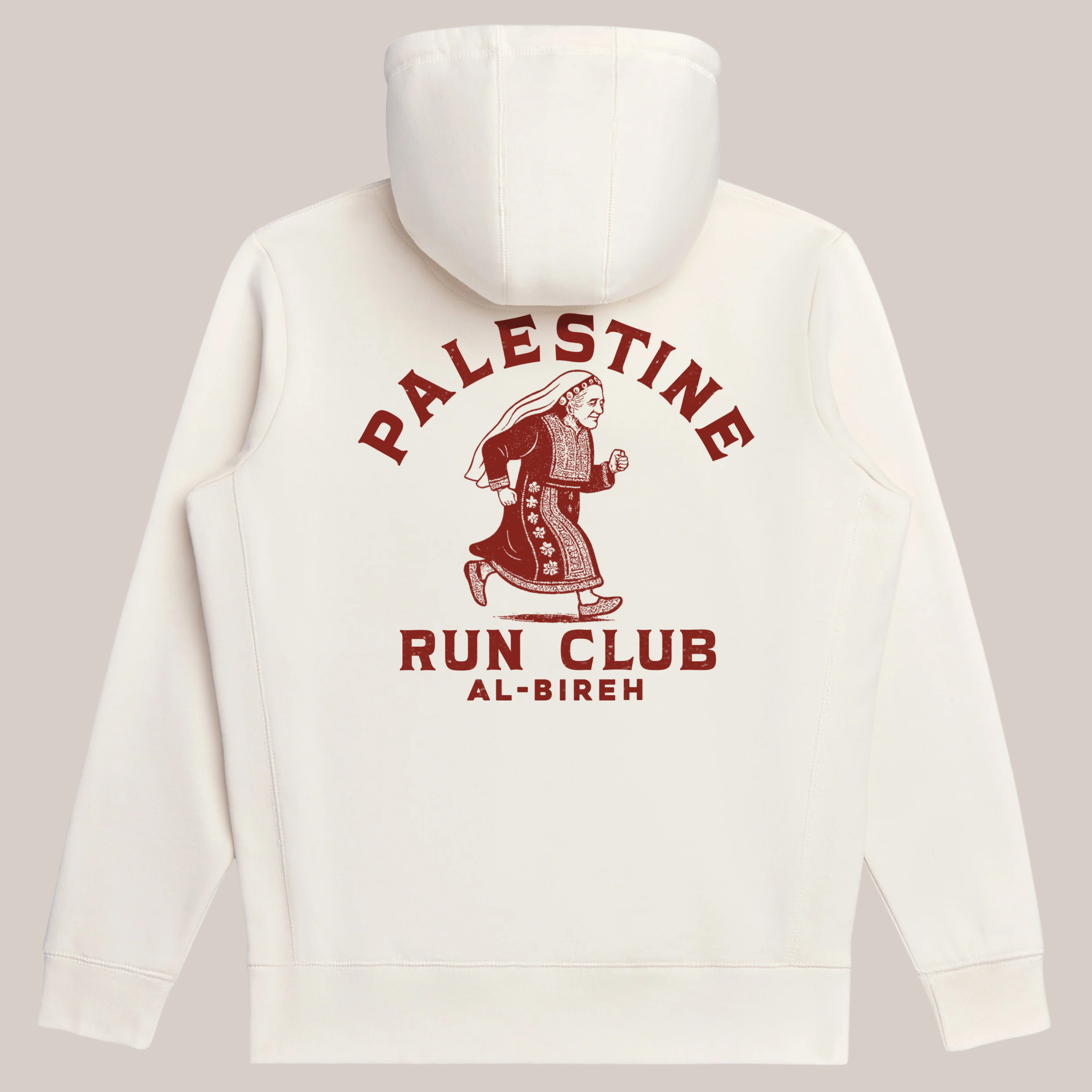Al-Bireh Palestine Run Club Organic Cotton Hoodie
